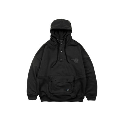 Crag Cagoule Hoodie Black